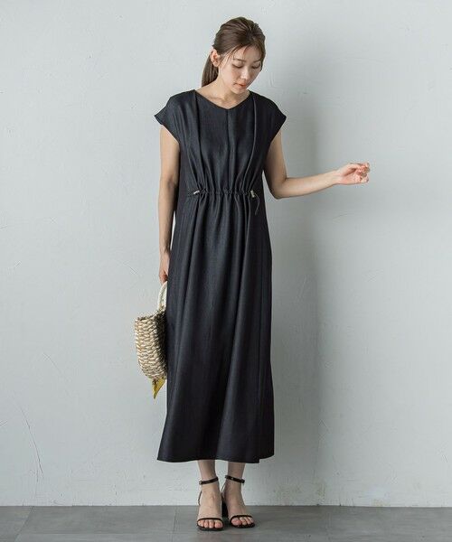 Droite lautreamont / ドロワットロートレアモン ロング・マキシ丈ワンピース | 【WEB限定】R/Tデニムワンピース≪手洗い可能≫ | 詳細4