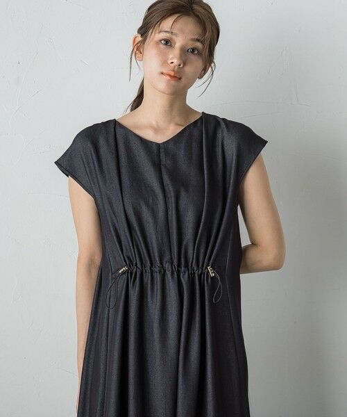 Droite lautreamont / ドロワットロートレアモン ロング・マキシ丈ワンピース | 【WEB限定】R/Tデニムワンピース≪手洗い可能≫ | 詳細5