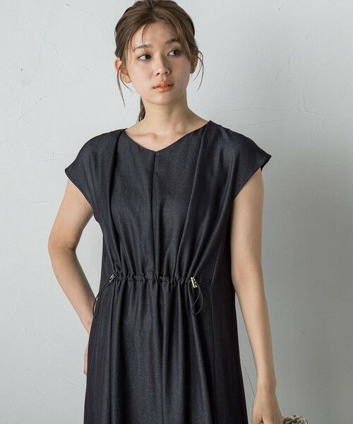 Droite lautreamont / ドロワットロートレアモン ロング・マキシ丈ワンピース | 【WEB限定】R/Tデニムワンピース≪手洗い可能≫ | 詳細6