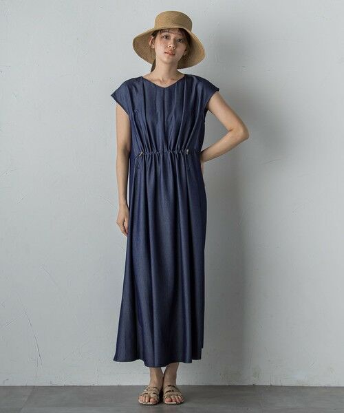 Droite lautreamont / ドロワットロートレアモン ロング・マキシ丈ワンピース | 【WEB限定】R/Tデニムワンピース≪手洗い可能≫ | 詳細14