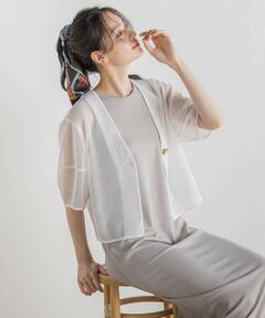 Droite lautreamont / ドロワットロートレアモン テーラードジャケット | メッシュジャケット≪洗濯機で洗える≫