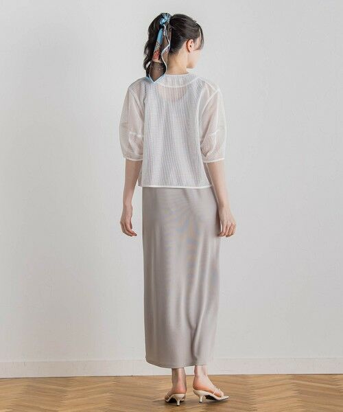 Droite lautreamont / ドロワットロートレアモン テーラードジャケット | メッシュジャケット≪洗濯機で洗える≫ | 詳細3