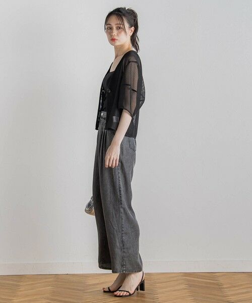 Droite lautreamont / ドロワットロートレアモン テーラードジャケット | メッシュジャケット≪洗濯機で洗える≫ | 詳細12