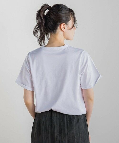 Droite lautreamont / ドロワットロートレアモン カットソー | フリンジコードロゴTシャツ≪手洗い可能≫ | 詳細7