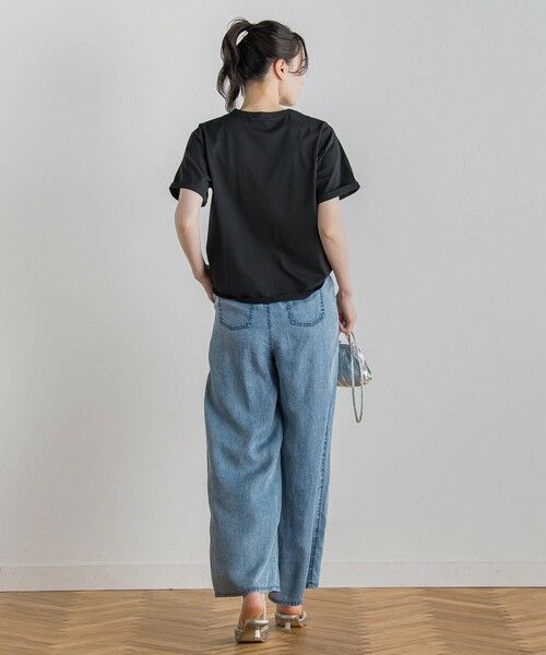 Droite lautreamont / ドロワットロートレアモン カットソー | フリンジコードロゴTシャツ≪手洗い可能≫ | 詳細16