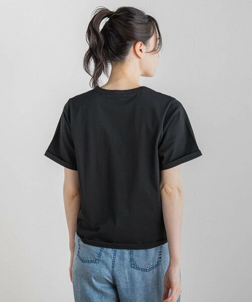 Droite lautreamont / ドロワットロートレアモン カットソー | フリンジコードロゴTシャツ≪手洗い可能≫ | 詳細20