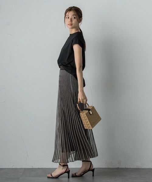 Droite lautreamont / ドロワットロートレアモン カットソー | 天竺シアー切替えTシャツ≪洗濯機で洗える≫ | 詳細17