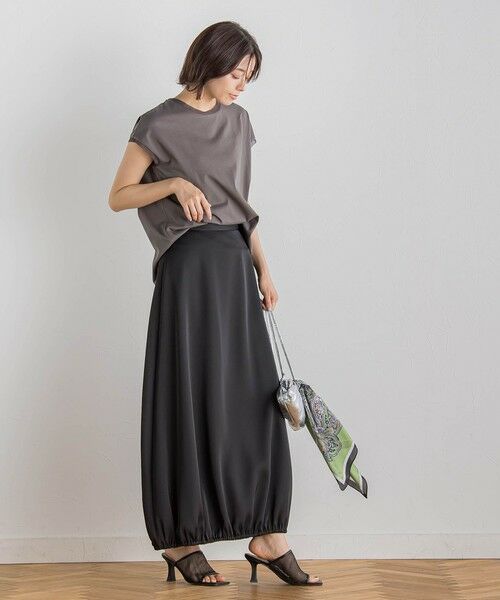 Droite lautreamont / ドロワットロートレアモン カットソー | 天竺シアー切替えTシャツ≪洗濯機で洗える≫ | 詳細23