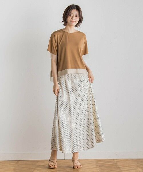 Droite lautreamont / ドロワットロートレアモン カットソー | 【WEB限定】グログランボーダー切替えプルオーバー≪手洗い可能≫ | 詳細11