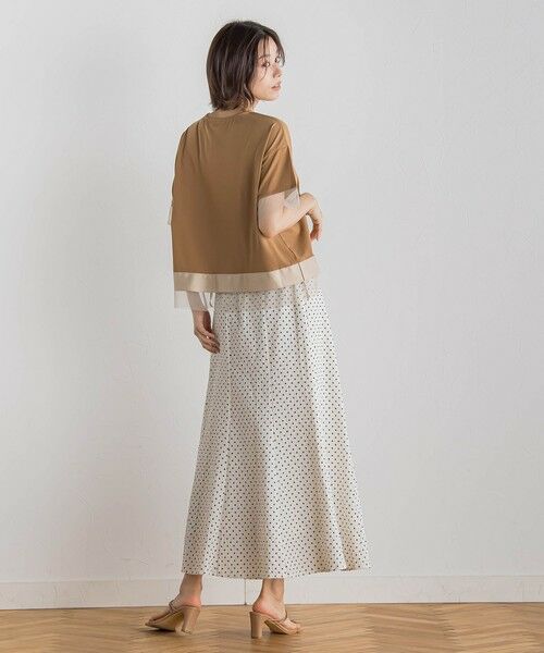 Droite lautreamont / ドロワットロートレアモン カットソー | 【WEB限定】グログランボーダー切替えプルオーバー≪手洗い可能≫ | 詳細13