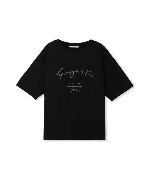 Droite lautreamont / ドロワットロートレアモン カットソー | 【WEB限定】ドライタッチコットンミックスロゴT≪洗濯機で洗える≫ | 詳細15