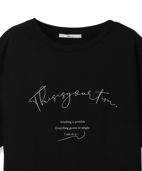 Droite lautreamont / ドロワットロートレアモン カットソー | 【WEB限定】ドライタッチコットンミックスロゴT≪洗濯機で洗える≫ | 詳細17