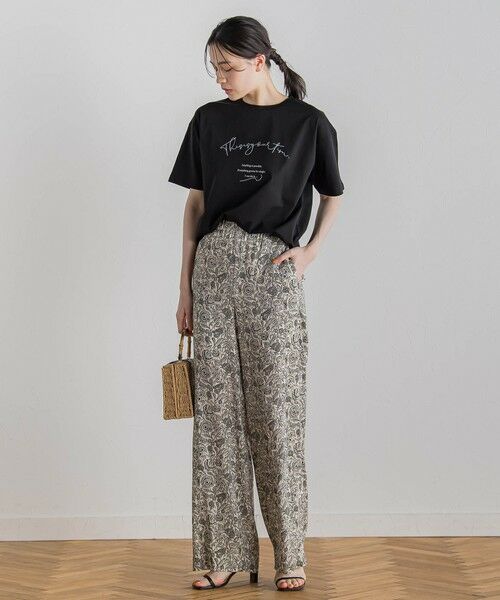 Droite lautreamont / ドロワットロートレアモン カットソー | 【WEB限定】ドライタッチコットンミックスロゴT≪洗濯機で洗える≫ | 詳細10