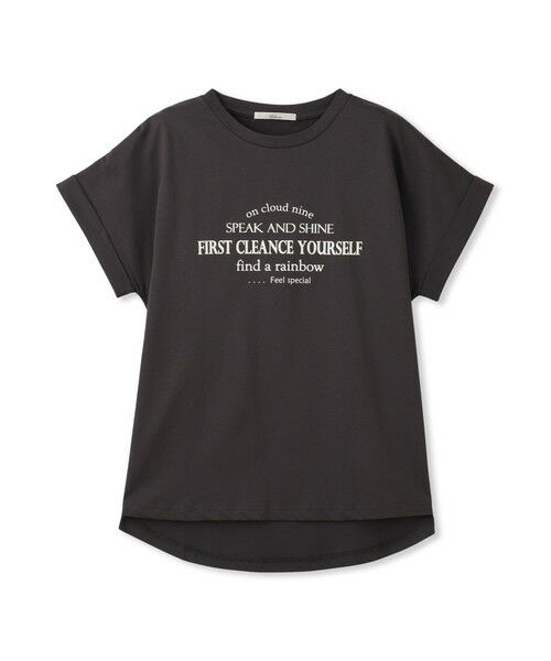 Droite lautreamont / ドロワットロートレアモン カットソー | 【WEB限定】ドライタッチコットン英文ロゴT≪洗濯機で洗える≫ | 詳細16