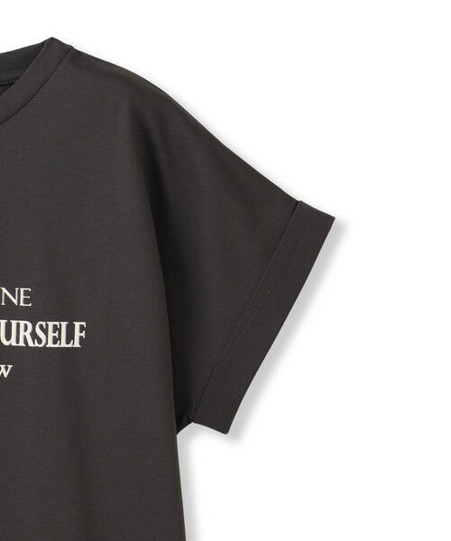 Droite lautreamont / ドロワットロートレアモン カットソー | 【WEB限定】ドライタッチコットン英文ロゴT≪洗濯機で洗える≫ | 詳細19