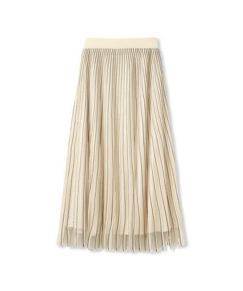 Droite lautreamont / ドロワットロートレアモン ミニ・ひざ丈スカート | シアーストライプスカート≪手洗い可能≫ | 詳細28