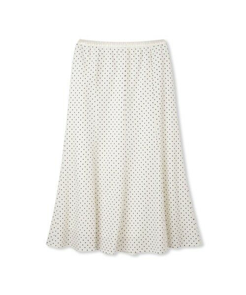 Droite lautreamont / ドロワットロートレアモン ミニ・ひざ丈スカート | 【WEB限定】サッカードットプリントスカート≪手洗い可能≫ | 詳細9