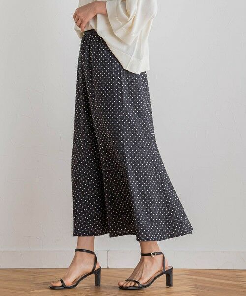 Droite lautreamont / ドロワットロートレアモン ミニ・ひざ丈スカート | 【WEB限定】サッカードットプリントスカート≪手洗い可能≫ | 詳細19