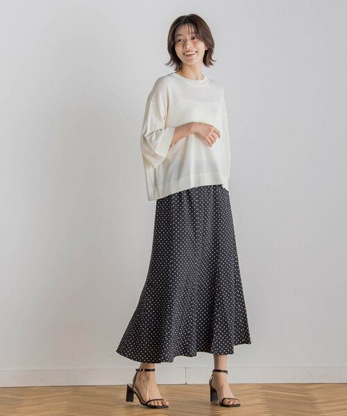 Droite lautreamont / ドロワットロートレアモン ニット・セーター | ワイドTニット≪手洗い可能≫ | 詳細1