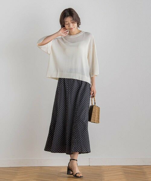 Droite lautreamont / ドロワットロートレアモン ニット・セーター | ワイドTニット≪手洗い可能≫ | 詳細4