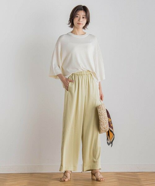 Droite lautreamont / ドロワットロートレアモン ニット・セーター | ワイドTニット≪手洗い可能≫ | 詳細8