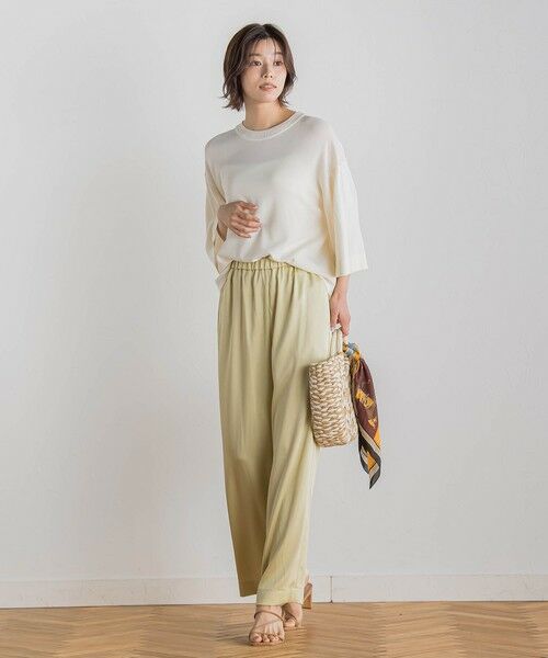 Droite lautreamont / ドロワットロートレアモン ニット・セーター | ワイドTニット≪手洗い可能≫ | 詳細9