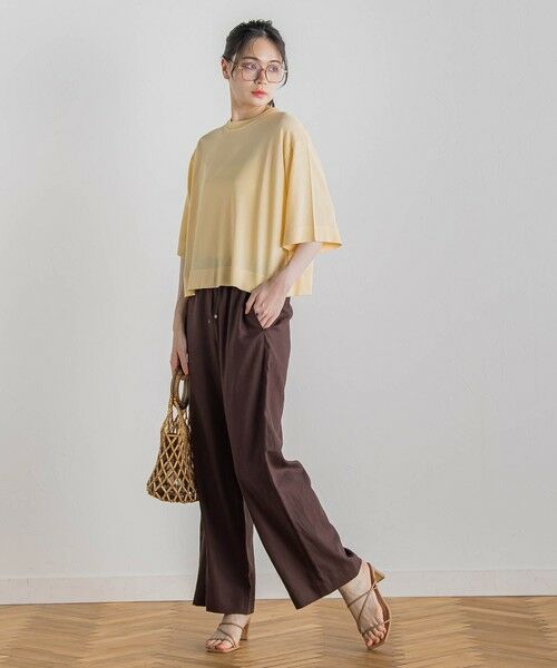 Droite lautreamont / ドロワットロートレアモン ニット・セーター | ワイドTニット≪手洗い可能≫ | 詳細14