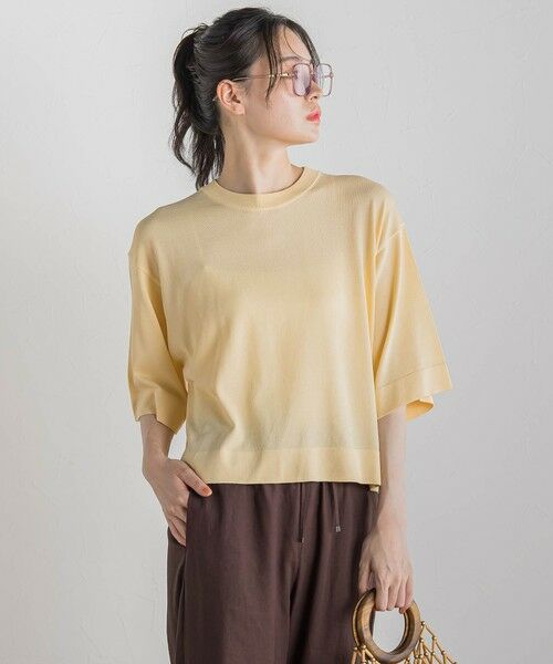 Droite lautreamont / ドロワットロートレアモン ニット・セーター | ワイドTニット≪手洗い可能≫ | 詳細17