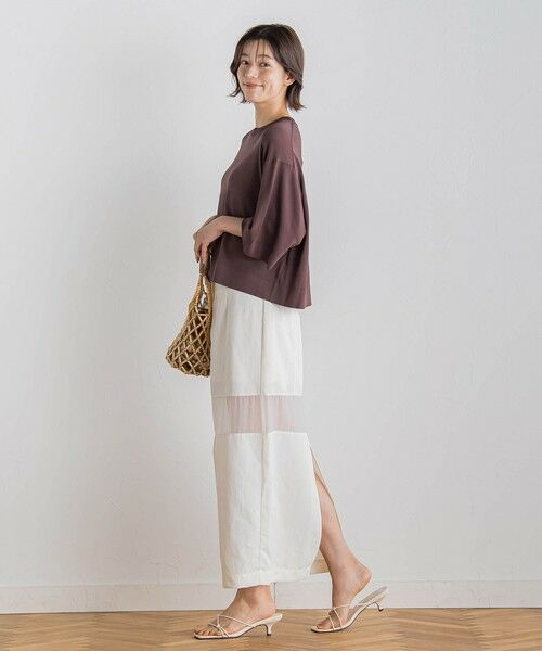 Droite lautreamont / ドロワットロートレアモン ニット・セーター | ワイドTニット≪手洗い可能≫ | 詳細24