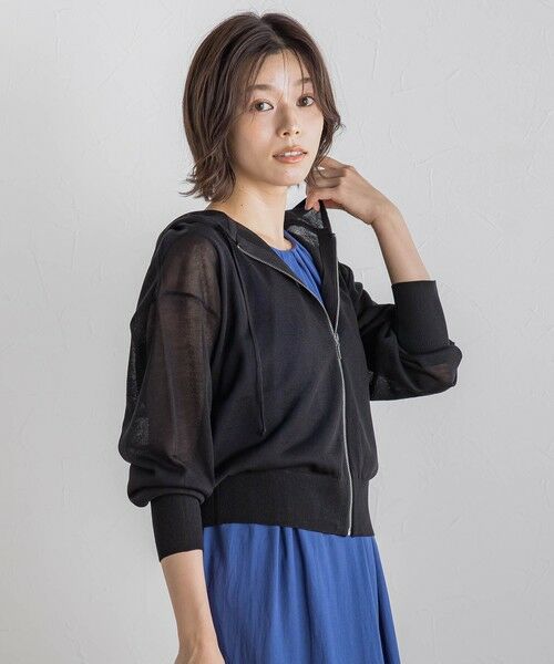 Droite lautreamont / ドロワットロートレアモン ニット・セーター | シアーパーカー≪手洗い可能≫ | 詳細13