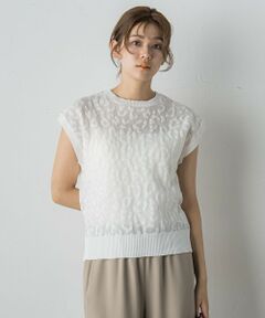 Droite lautreamont / ドロワットロートレアモン ニット・セーター | 【WEB限定】ジャガードニット≪手洗い可能≫