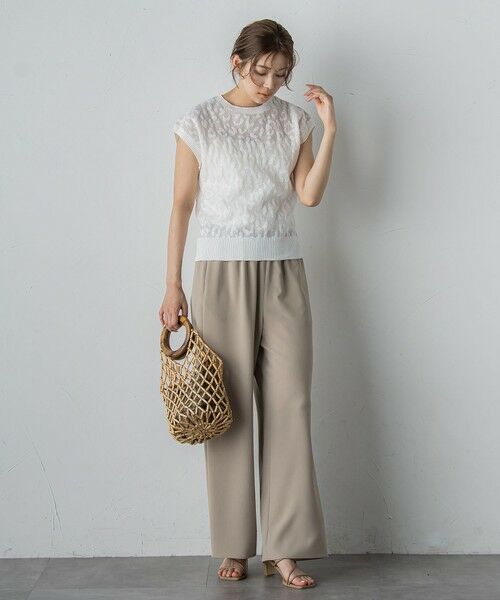 Droite lautreamont / ドロワットロートレアモン ニット・セーター | 【WEB限定】ジャガードニット≪手洗い可能≫ | 詳細2