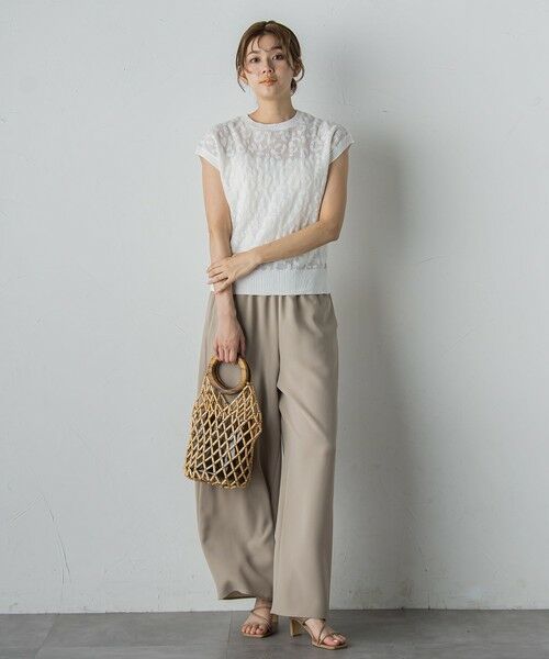 Droite lautreamont / ドロワットロートレアモン ニット・セーター | 【WEB限定】ジャガードニット≪手洗い可能≫ | 詳細3