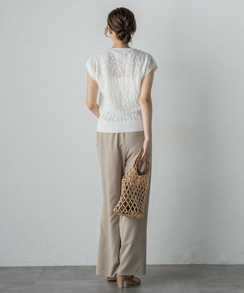 Droite lautreamont / ドロワットロートレアモン ニット・セーター | 【WEB限定】ジャガードニット≪手洗い可能≫ | 詳細4