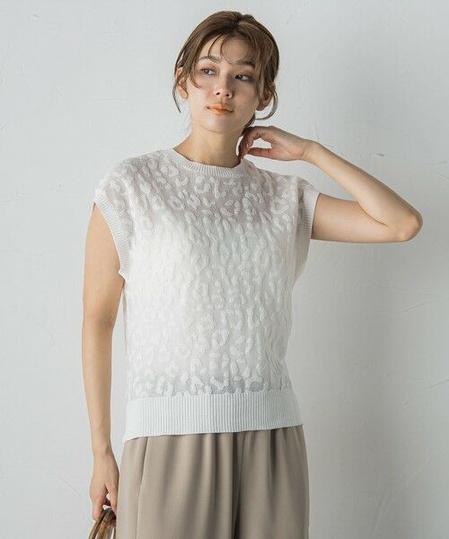 Droite lautreamont / ドロワットロートレアモン ニット・セーター | 【WEB限定】ジャガードニット≪手洗い可能≫ | 詳細5