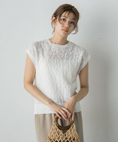 Droite lautreamont / ドロワットロートレアモン ニット・セーター | 【WEB限定】ジャガードニット≪手洗い可能≫ | 詳細6