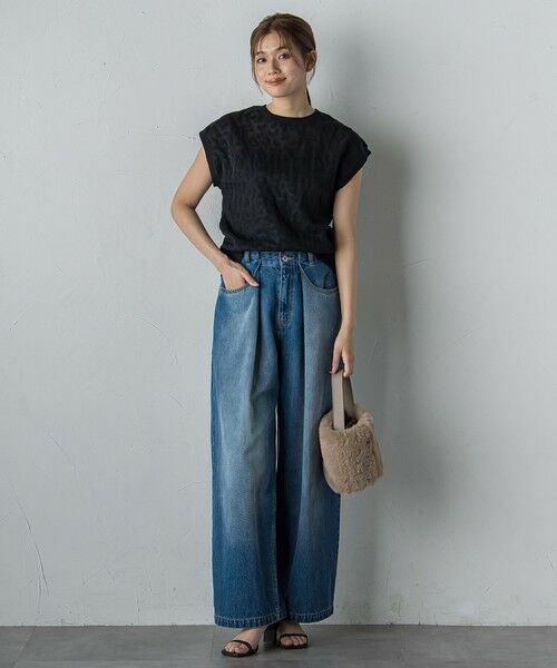 Droite lautreamont / ドロワットロートレアモン ニット・セーター | 【WEB限定】ジャガードニット≪手洗い可能≫ | 詳細11