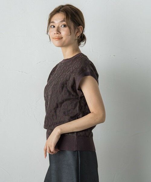 Droite lautreamont / ドロワットロートレアモン ニット・セーター | 【WEB限定】ジャガードニット≪手洗い可能≫ | 詳細23