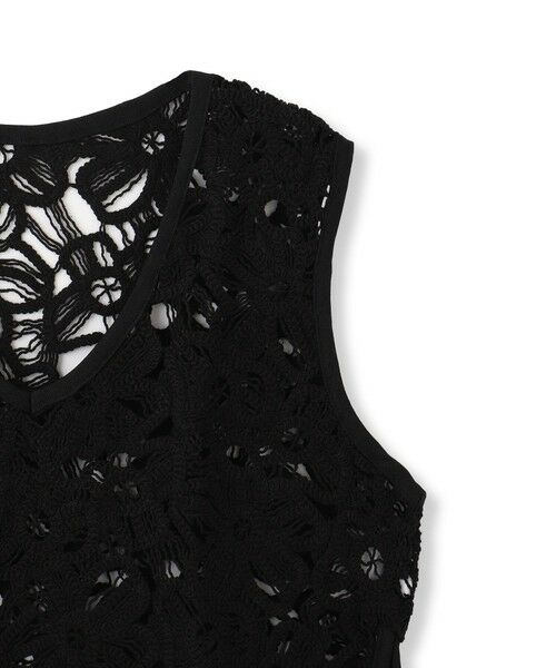 Droite lautreamont / ドロワットロートレアモン ダウンジャケット・ベスト | コットンレースベスト≪手洗い可能≫ | 詳細24