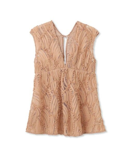 Droite lautreamont / ドロワットロートレアモン シャツ・ブラウス | チュールコード刺繍ビスチェ≪洗濯機で洗える≫ | 詳細28