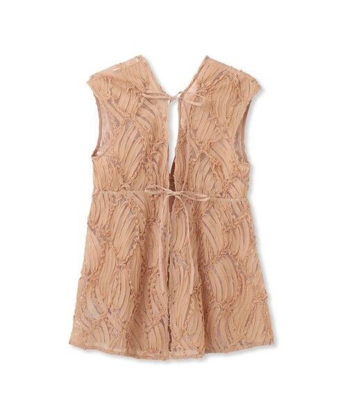 Droite lautreamont / ドロワットロートレアモン シャツ・ブラウス | チュールコード刺繍ビスチェ≪洗濯機で洗える≫ | 詳細29