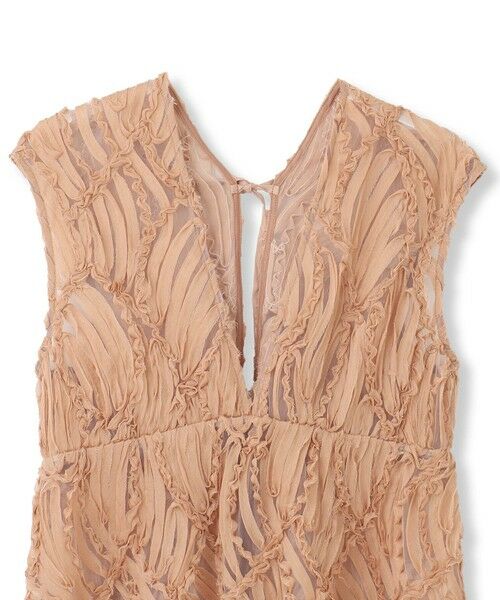 Droite lautreamont / ドロワットロートレアモン シャツ・ブラウス | チュールコード刺繍ビスチェ≪洗濯機で洗える≫ | 詳細30