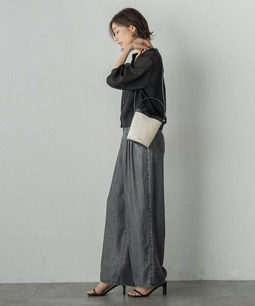 Droite lautreamont / ドロワットロートレアモン カーディガン・ボレロ | 変わり織りメッシュVカーディガン≪手洗い可能≫ | 詳細12