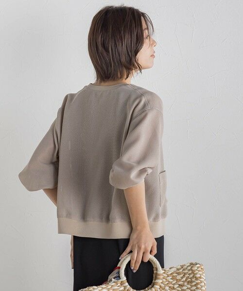 Droite lautreamont / ドロワットロートレアモン カーディガン・ボレロ | 変わり織りメッシュVカーディガン≪手洗い可能≫ | 詳細29