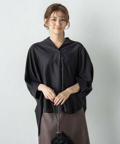 Droite lautreamont / ドロワットロートレアモン シャツ・ブラウス | セミシアースキッパーブラウス≪洗濯機で洗える≫