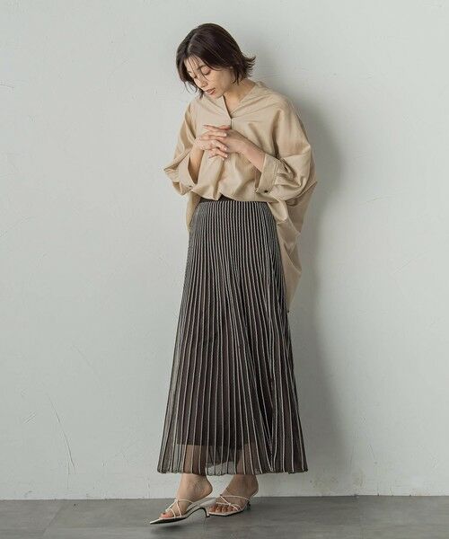 Droite lautreamont / ドロワットロートレアモン シャツ・ブラウス | セミシアースキッパーブラウス≪洗濯機で洗える≫ | 詳細27