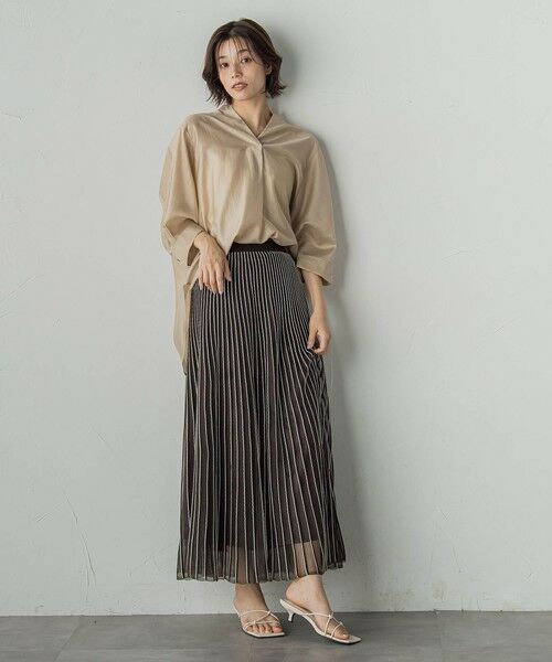 Droite lautreamont / ドロワットロートレアモン シャツ・ブラウス | セミシアースキッパーブラウス≪洗濯機で洗える≫ | 詳細28