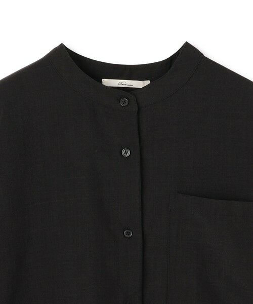 Droite lautreamont / ドロワットロートレアモン シャツ・ブラウス | 【WEB限定】麻調バックヨークテープ切替えブラウス≪洗濯機で洗える≫ | 詳細15