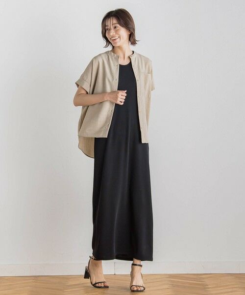 Droite lautreamont / ドロワットロートレアモン シャツ・ブラウス | 【WEB限定】麻調バックヨークテープ切替えブラウス≪洗濯機で洗える≫ | 詳細24