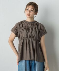 Droite lautreamont / ドロワットロートレアモン シャツ・ブラウス | 【WEB限定】シルキーシャーリングブラウス≪手洗い可能≫